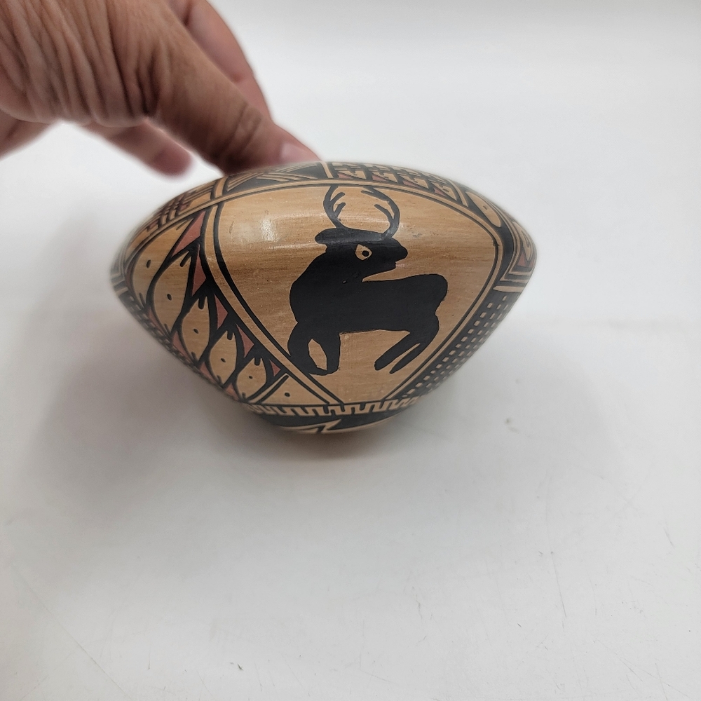 Lupita Lucero Seed Pot Native American